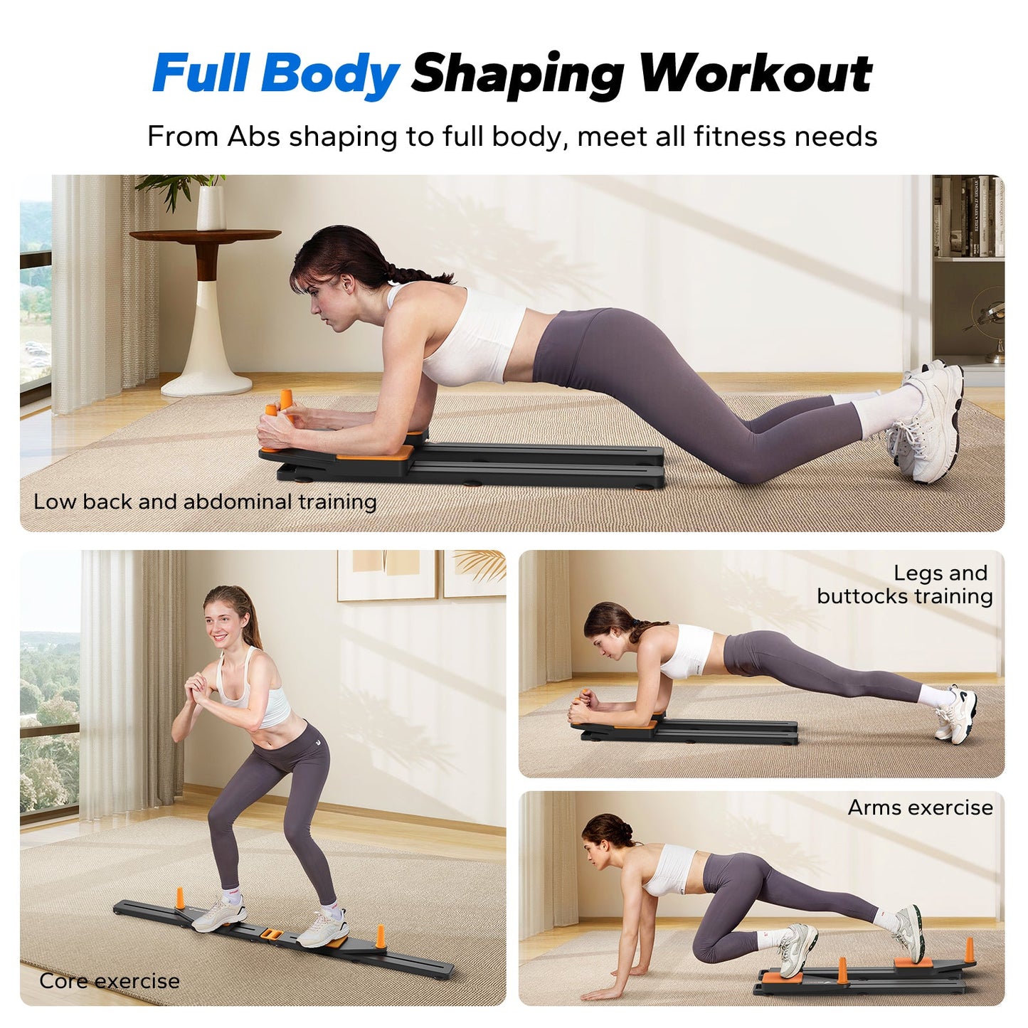 Adjustable Ab Exercise Board